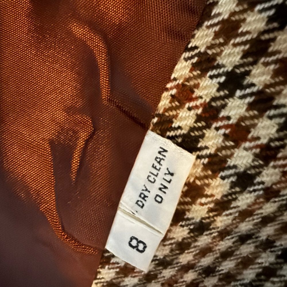 Vintage Evan Picone Women's Houndstooth Blazer and Pant Set - Picture 7 of 16